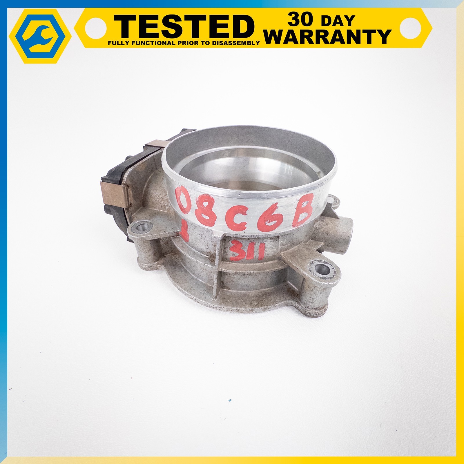 08-13 CHEVROLET CORVETTE C6 6.2L LS3 ENGINE MOTOR THROTTLE BODY ASSEMBLY OEM