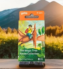 Yoto Audio The Magic Tree House Collection by Mary Pope Osborne 8 Cards ,Age 6 