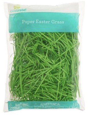 Fine Cut Paper Grass, Green, 1 oz, Easter by Way To Celebrate (5 pack)