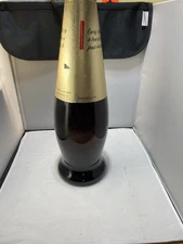 Large 16" Rare Vintage Michelob Beer Bottle Shaped Plastic Coin Bank .