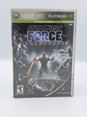 Microsoft Xbox 360 Star Wars The Force Unleashed CIB Cleaned & Tested