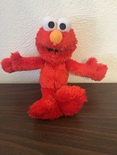 Sesame Street Elmo Plush Stuffed Animal Toy Doll Red Cute Soft Hasbro 11 No Tag