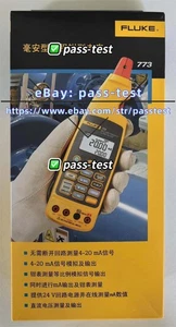 Fluke 773 Milliamp Process Clamp Meter 4 to 20 mA Signals Provide Loop Power