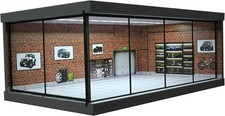 1/64 Diorama Auto Garage mit LED-Beleuchtung für Diecast Modelle