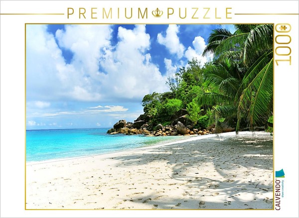 Calvendo Puzzle Georgette's Dream Beach | 1000 Pieces, Finished Size 25.2 × 18.9-image