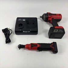 Snap-On CT9050 18V 1/2 Impact Wrench and Snap-On CTR814 1/4 Ratchet