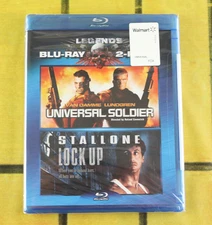 Double Feature: Universal Soldier / Lock Up Blu-Ray FACTORY SEALED