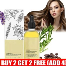 2026 Natural Hair Growth Oil, Veganic Organic Natural Hair Growth Oil 60ml