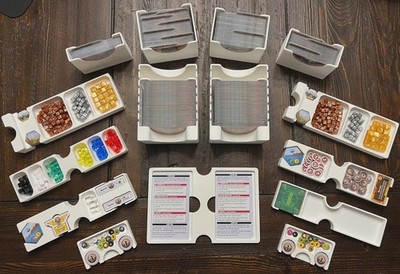 Terraforming Mars: Ares Expedition Insert / Organizer - Holds Discovery, Foundat