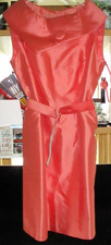 Tahari Arthur S. Levine Women's Sheath Dress Tiger Lily Belted Waist Sz 6 NWT