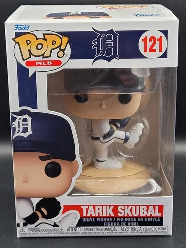 Funko Pop! Vinyl MLB Tarik Skubal Detroit Tigers Figure Box #121