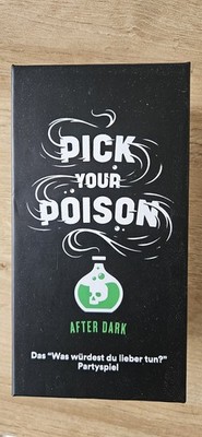 Pick Your Poison After Dark Gesellschaftsspiel Kartenspiel - neu