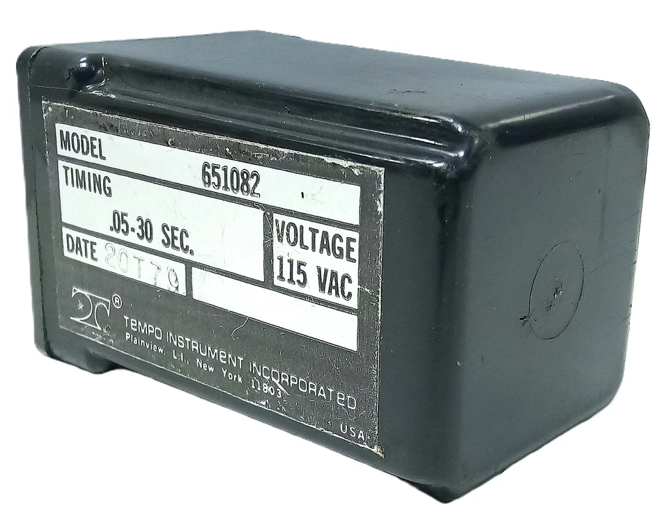 Tempo Instruments 651082 .05-30 Sec Timer Module for Package Sealing Machinery - Image 2 of 3