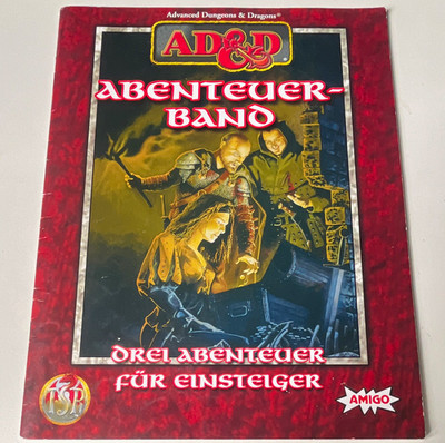 AMIGO 1998 AD&D Abenteuerband Drei Abenteuer für Einsteiger