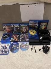 PS4 500gb 2 Controllers 13 Games All Wires Tested & Working Good Condition