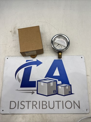 #ad New Wika 9767126 Pressure Gauge Type 213.53 2.5quot; Stainless Steel NOS $26.79