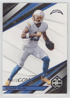2021 Panini Limited Spotlight Amethyst 7/15 Keenan Allen #99 13kx