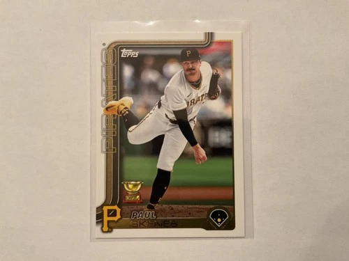 Paul Skenes 2025 Topps Series 1 Card #98 Pirates