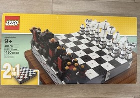LEGO Iconic Chess Set 40174 New Sealed | Retired | 2-in-1 Chess & Checkers