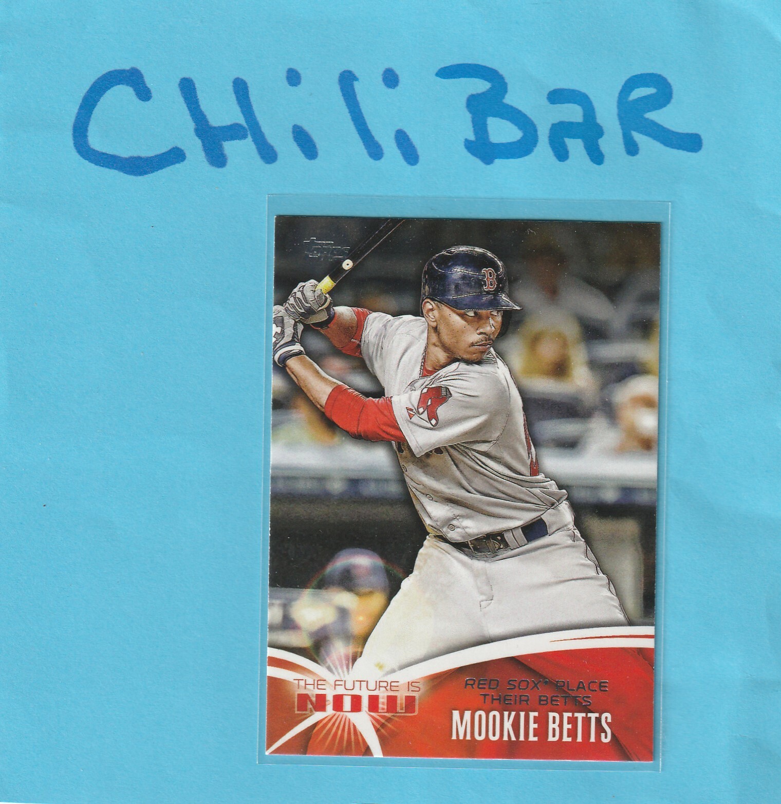MOOKIE BETTS 2014 Topps Rookie Card RC SP Red Sox Los Angeles Dodgers | eBay