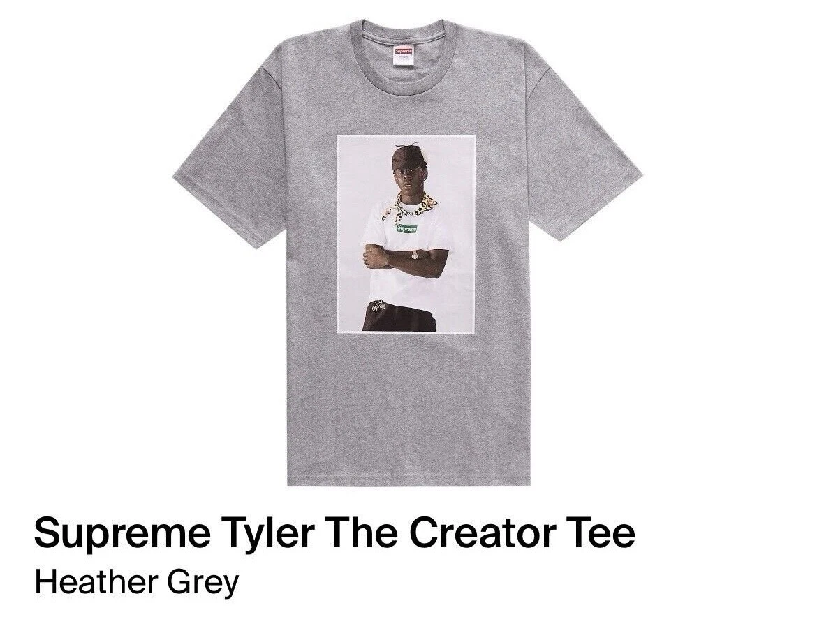 Tee shirt gris bruyère Supreme Tyler The Creator taille XLarge