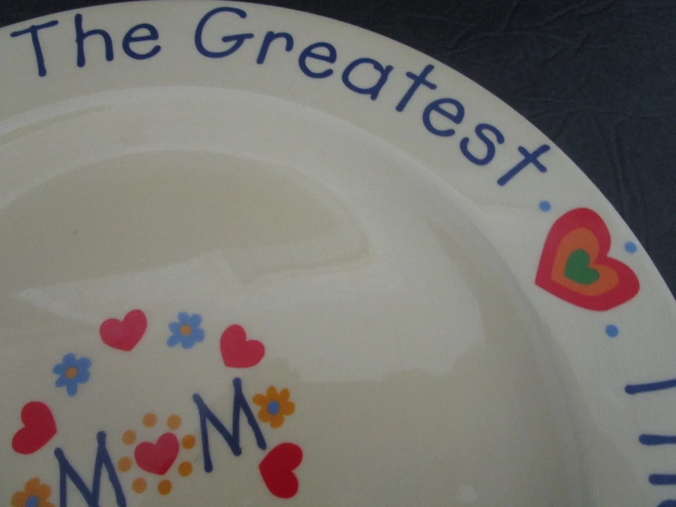 Plato Día de la Madre Cumpleaños Apreciación Waechterbach ERES EL MEJOR Alemán Foto 2 de 4