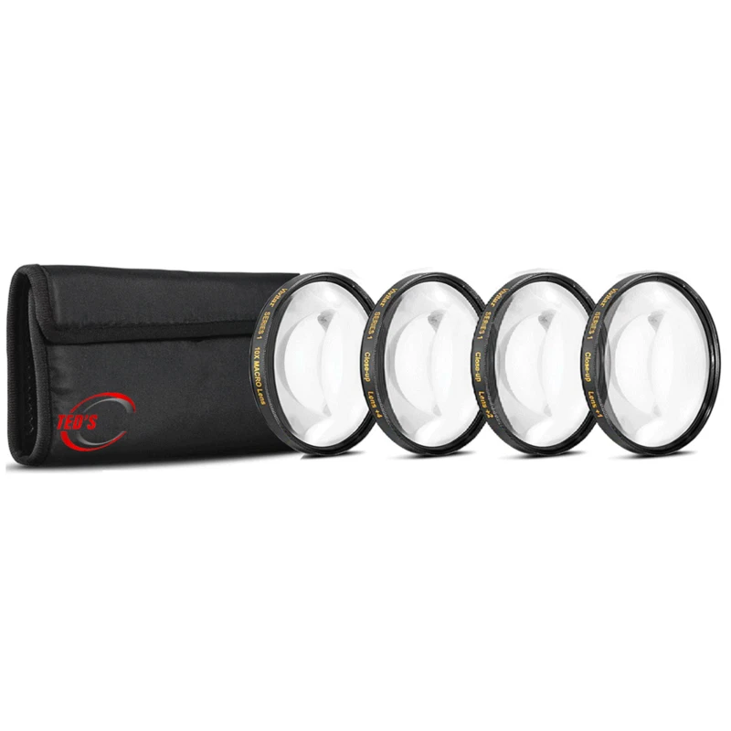 52 мм + 1 + 2 + 4 + 10 крупным планом макрофильтр набор для объектива Sigma 30 мм f/1.4 DC DN - Изображение 2 из 2