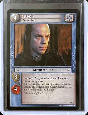 LOTR TCG: Elrond - Elven Lord - German - 7R21