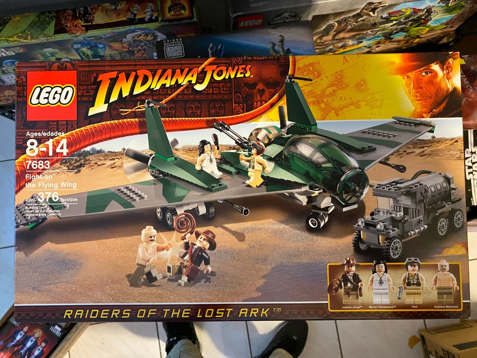 lego indiana jones plane set