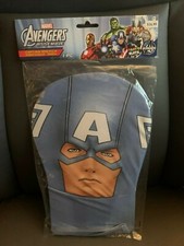 New Marvel Avengers Captain America Costume Partysuit Mask
