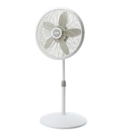 New LASKO 1820 Pedestal Fan Wht 18u0026#034; Brown Box 46013402202 | eBay