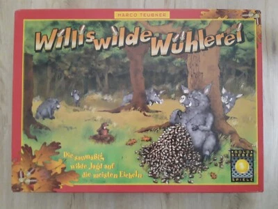 Brettspiel Willis wilde Wühlerei von Goldsieber ** Top Zustand** 100% Komplett - Bild 1 von 4