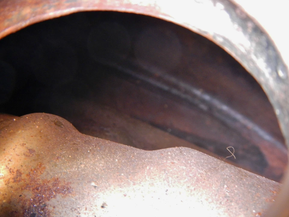 77 KAWASAKI KZ650 KZ650B TANQUE GASOLINA COMBUSTIBLE Foto 3 de 4