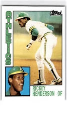 2011 Topps 60 Years of Topps Rickey Henderson 60YOT-92 Oakland Athletics