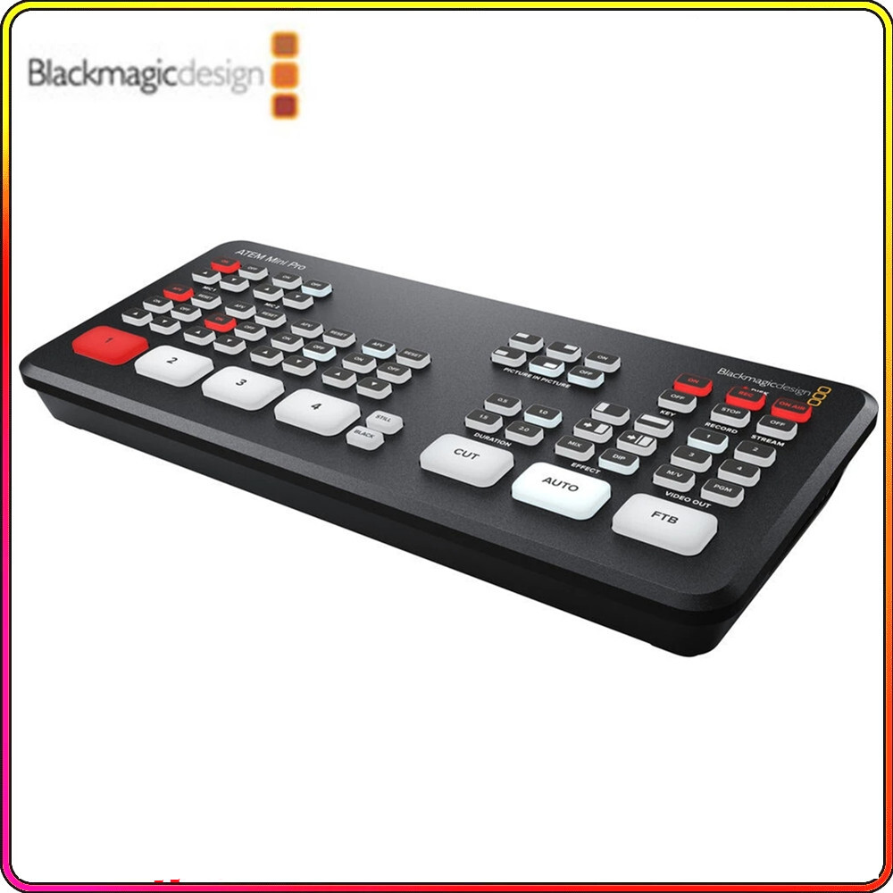 未使用 Blackmagic design ATEM mini Pro Blackmagic Design ATEM Mini Pro HDMI Live Stream Switcher