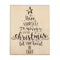 Stempel Weihnachtsbaum Christmas Tree 8 X10Cm Christbaum Weihnachten