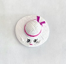 New Shopkins Fashion Spree White Floppy Hat FS-009