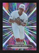 2021 Panini Prizm Draft Picks #EDS-1 Randy De Jesus Electric DPL Stars Case Hit