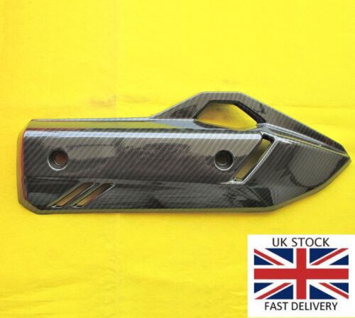 Honda PCX 125 PCX125 Exhaust Muffler Cover " CARBON " Protector 2021 - 2023 - Picture 1 of 12
