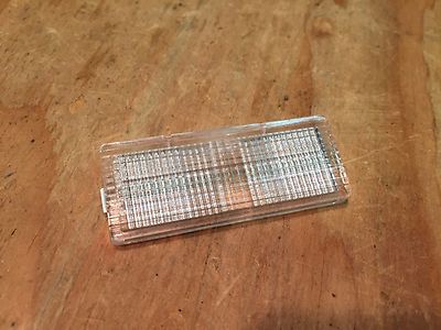 1984 85 86 87 88 89 90 CORVETTE C4 NOS GENUINE GM VANITY MIRROR LIGHT LENS RH