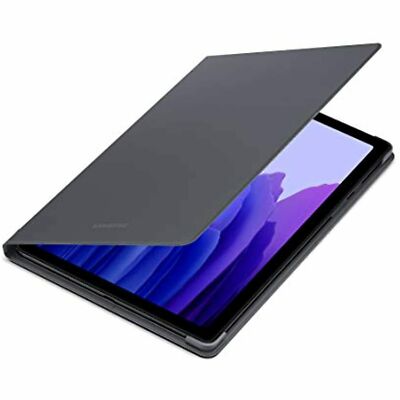 Genuine OEM Samsung Galaxy Tab A7 Book Cover Grey Folio Case Stand Gray EF-BT500