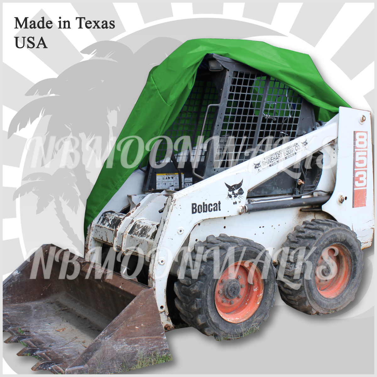 bobs②カバースキャット3.5 グリパンブルー10コ Bobcat Cover All Weather Storage Skid Steer Quad UTV Riding Mower