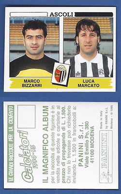 1994/95 PANINI FOOTBALLERS FIGURE - NEW/NEW N.383 BIZARRE/BRANDED - AXLES