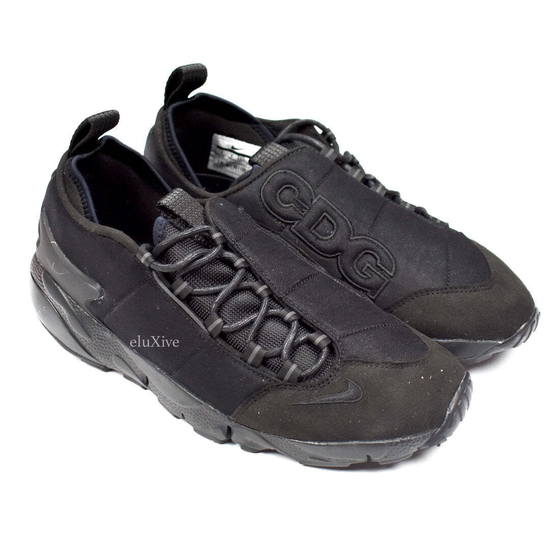 NWT Comme des Garcons Nike CDG Black Air Footscape NM NWT Comme des Garcons Nike CDG Black Air Footscape NM