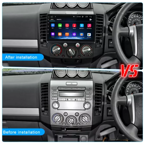 9"ANDROID 13 FOR FORD RANGER PJ PK MAZDA BT50 CAR STEREO APPLE CARPLAY HEAD UNIT - Picture 4 of 23
