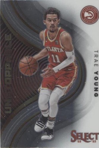 Trae Young Select 22-23 #19 Select Certified Atlanta Hawks | eBay