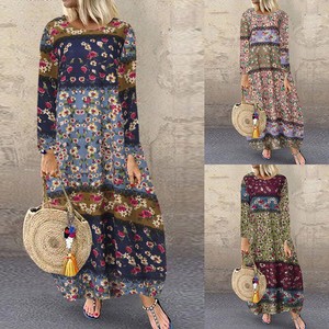 kaftan midi dress