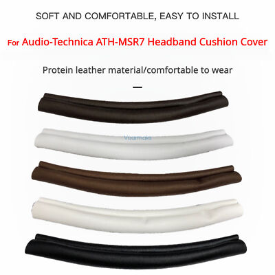 Replacement Headband Cushion Cover for Audio-Technica ATH-MSR7 Headphone