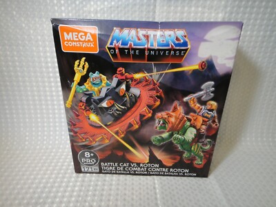 Masters of the Universe Battle Cat Vs. Roton Mega Construx MOTU Set
