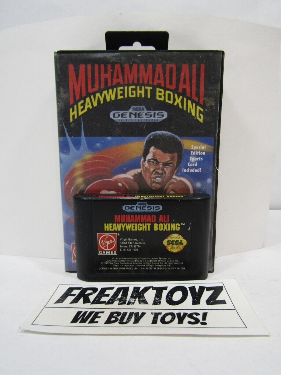 Muhammad Ali【新品未使用・genesis北米版】 Muhammad Ali Heavyweight Boxing (Sega Genesis, 1992